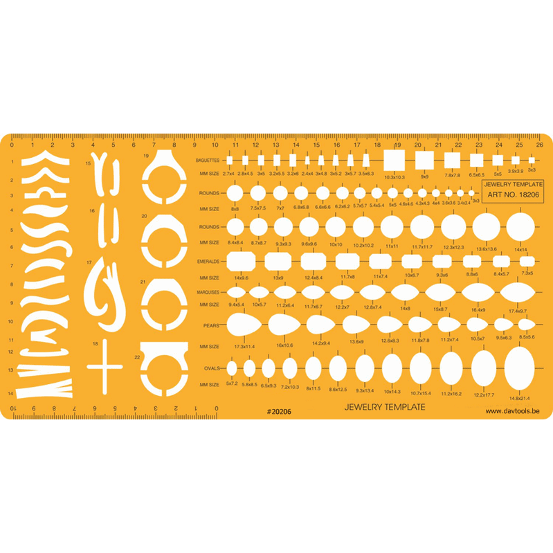 Jewelry Template - 18206/20206