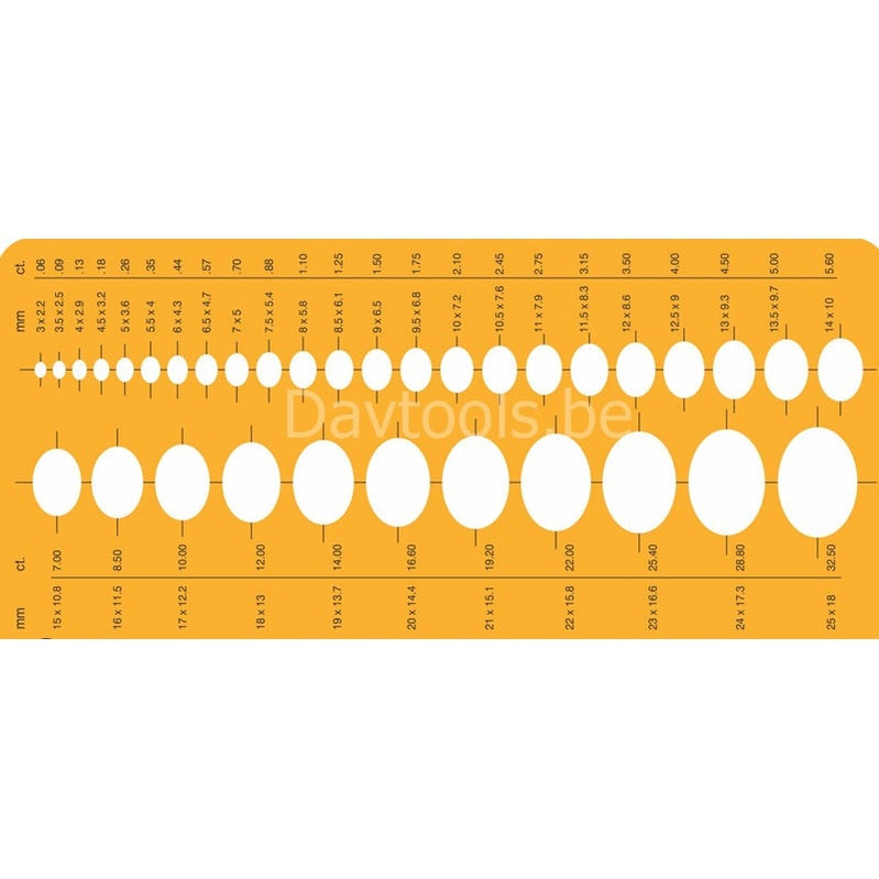 Jewelry Template - #2010 - OVAL