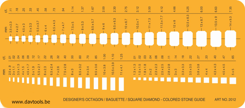 Jewelry Template - #2012