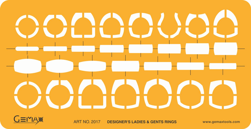 Jewelry Template - Rings - #2017