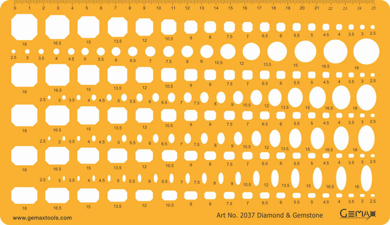 Jewelry Template - Diamond & Gemstone - #2037