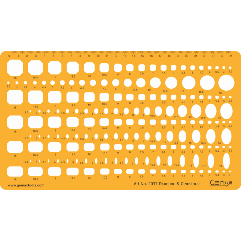 Jewelry Template - Diamond & Gemstone - #2037