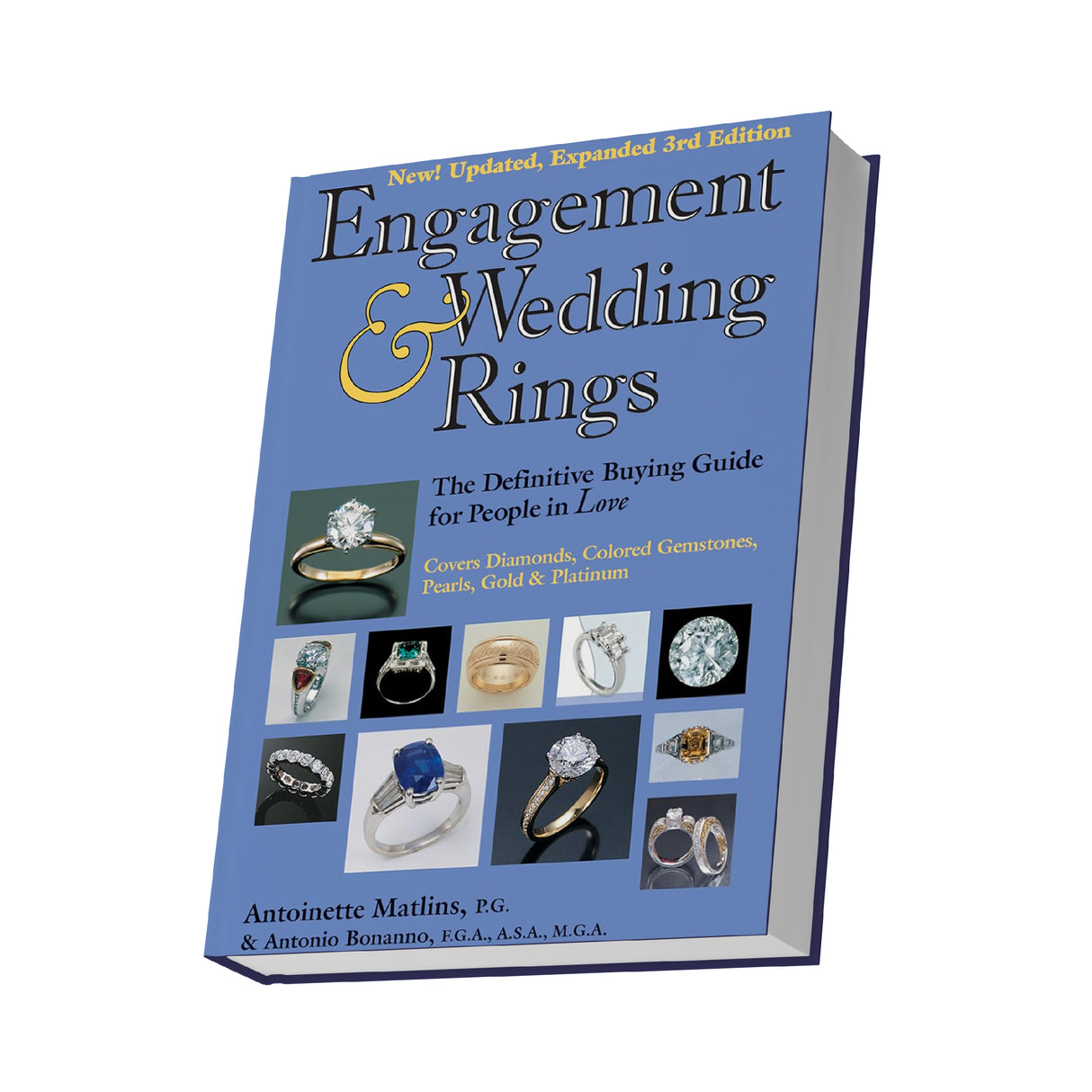 Engagement & Wedding Rings hardback book by Antoinette Matlins, 283 pages