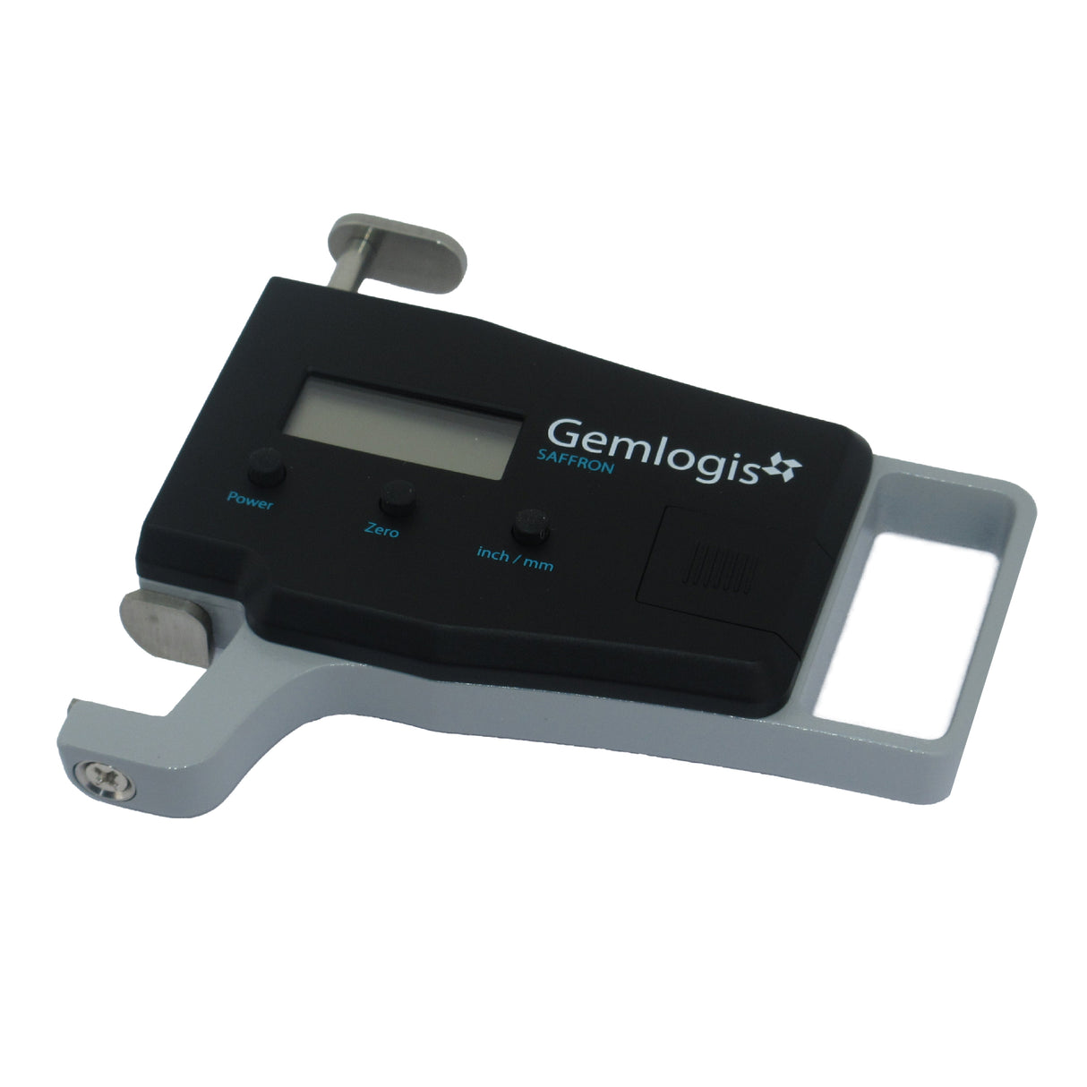 Saffron gauge measuring loose diamonds accurately