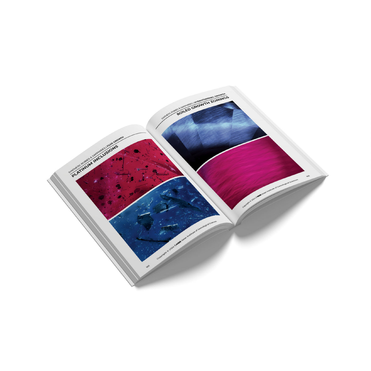 Gemology reference book for gemstone inclusion identification