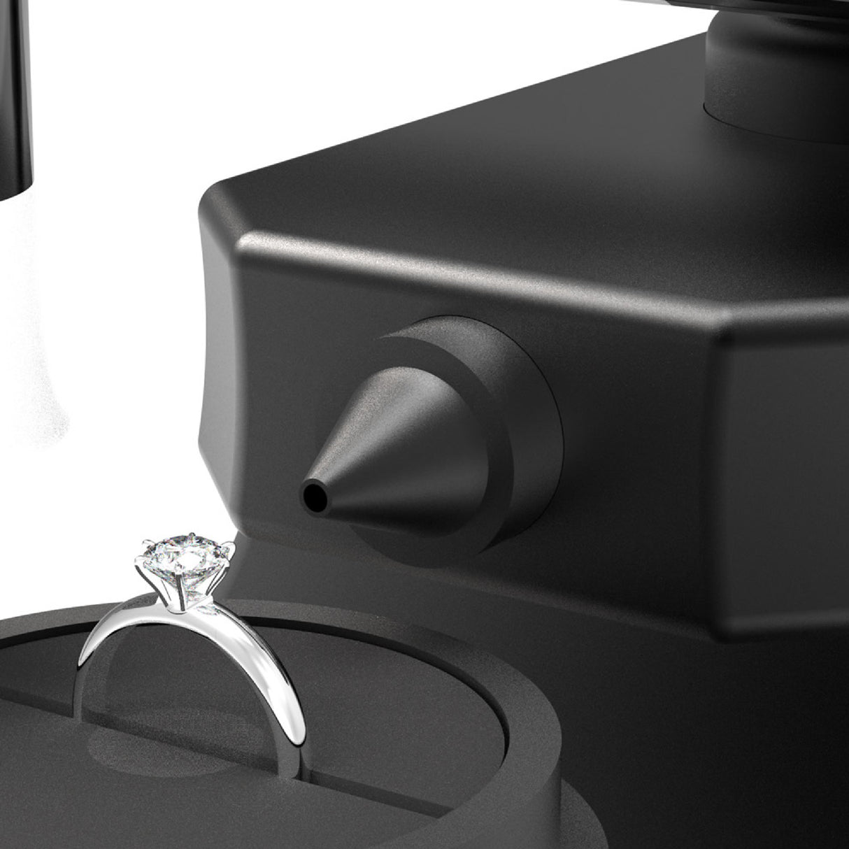 Professional diamond laser inscription viewer for jewellers and gemmologists