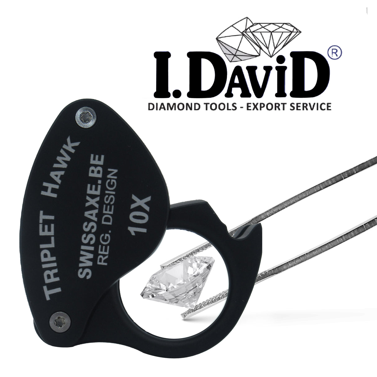 SwissAxe Triplet Hawk Loupe