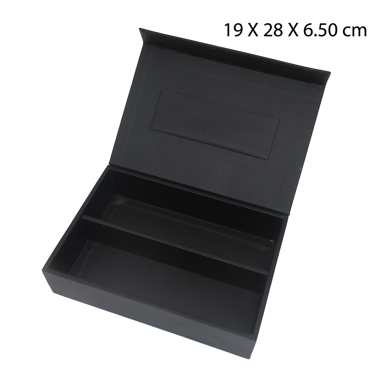 Leather Stock Keeping Boxes - Black