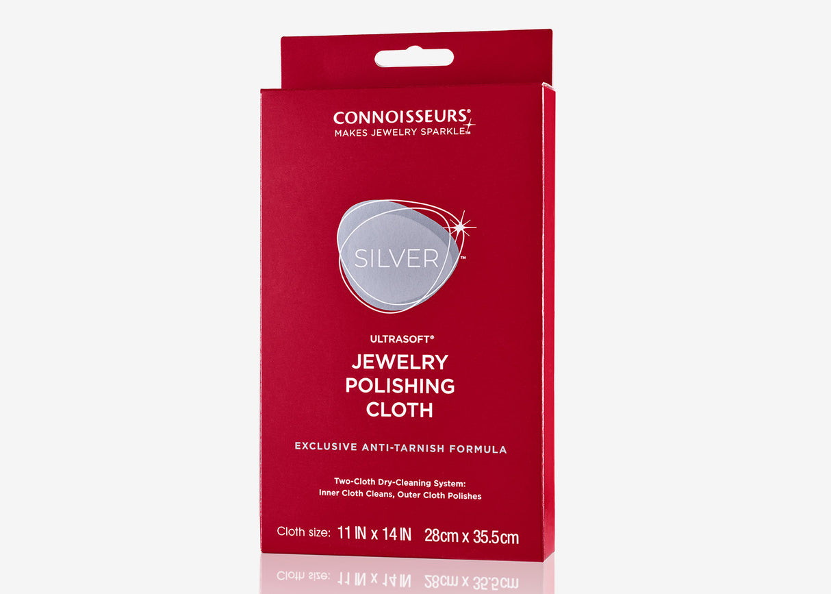 Connoisseurs® UltraSoft Silver Jewelry Polishing Cloth