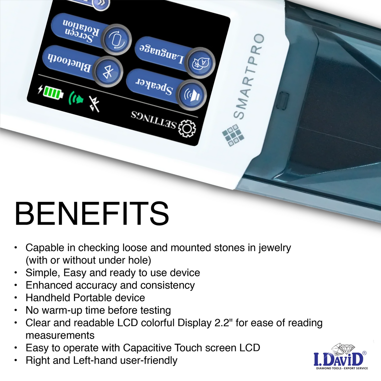 MAX™ by Smartpro - 5 in 1 Diamond Tester