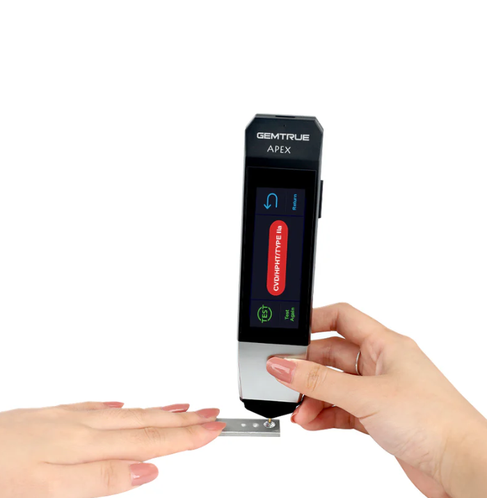 moissanite and diamond testing pen device