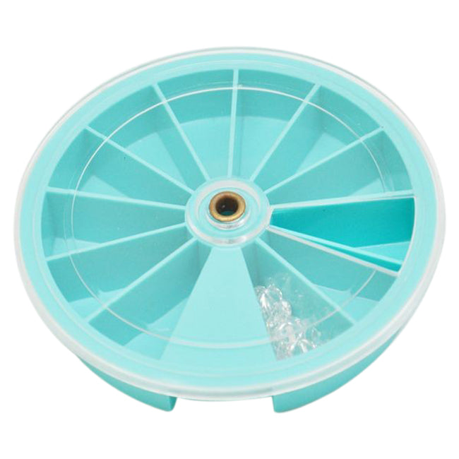 Plastic Box With 12 Compartments - Blue