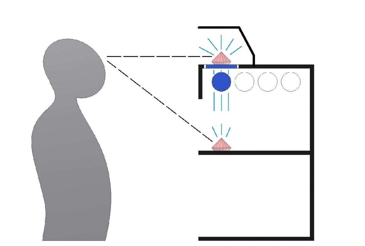 Diamond fluorescence testing and colour grading workstation