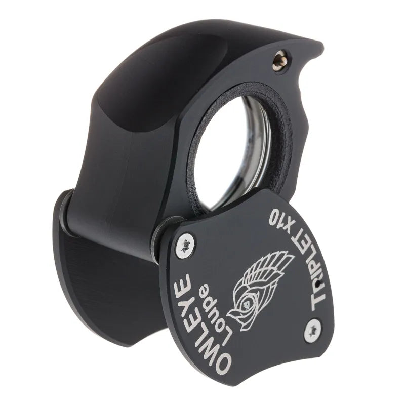 Premium Owleye jeweler’s loupe with 10x triplet lens