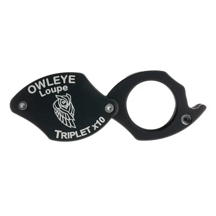 Owleye triplet magnifier for diamond grading