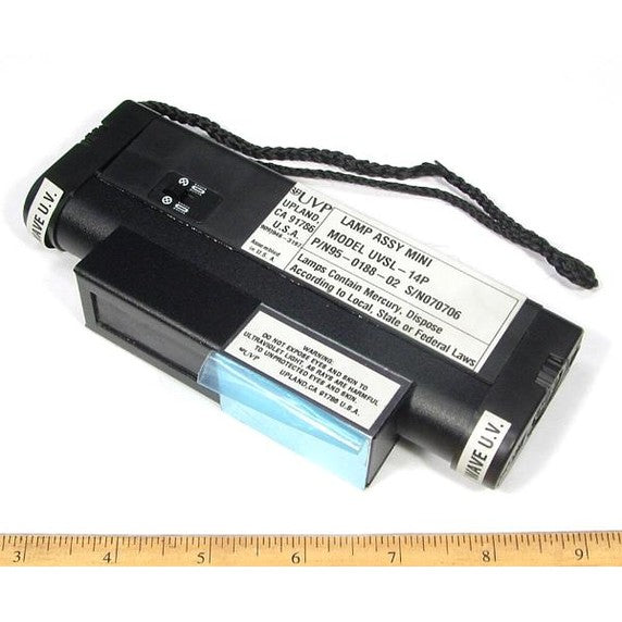 Portable Short & Long Wave UV Lamp UVSL-14P – Gem & Mineral Inspection Light