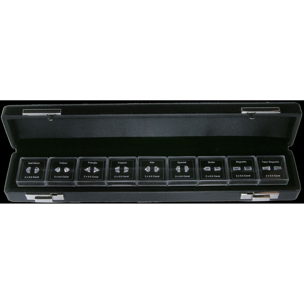 Set With Six Individual 9 Piece Sets Side Stones