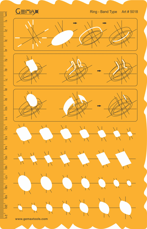 Jewelry Template - Ring Band Type - #5018