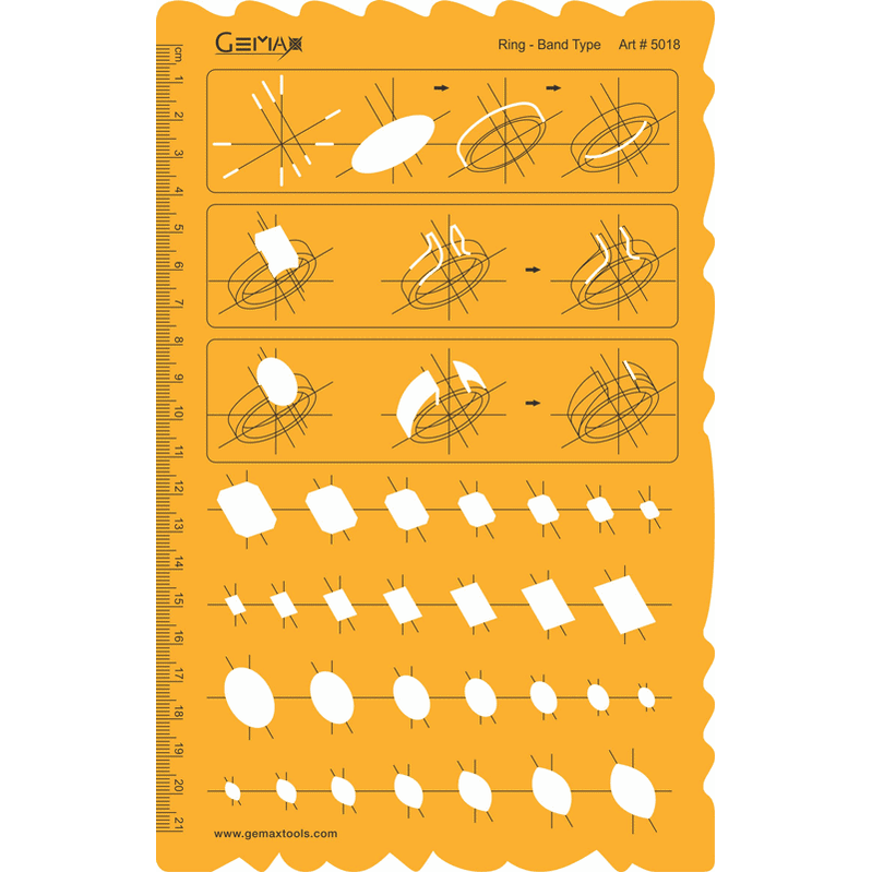 Jewelry Template - Ring Band Type - #5018