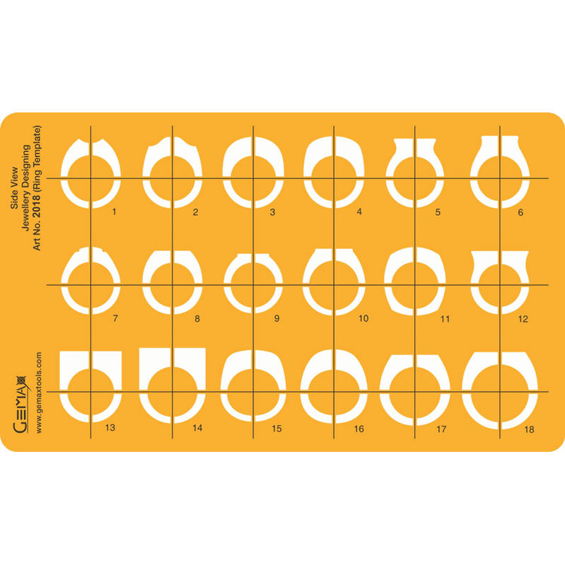 Ring Template - Side View - #2018