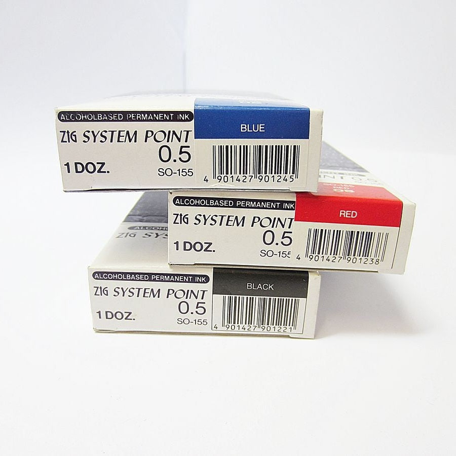 Promotion Markers - Zig System Point - Kuretake Japan