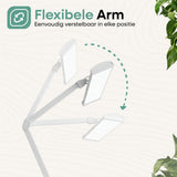 adjustable daylight lamp for jeweler workbench and fine detail tasks