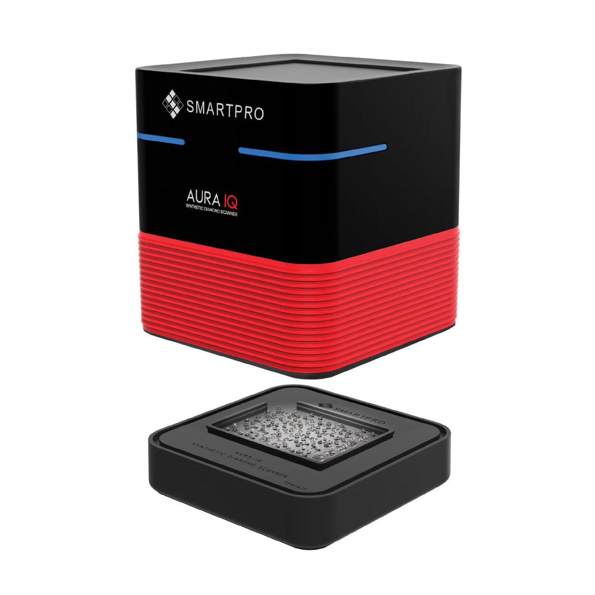 SmartPro Aura IQ photoluminescence diamond authentication system with touchscreen
