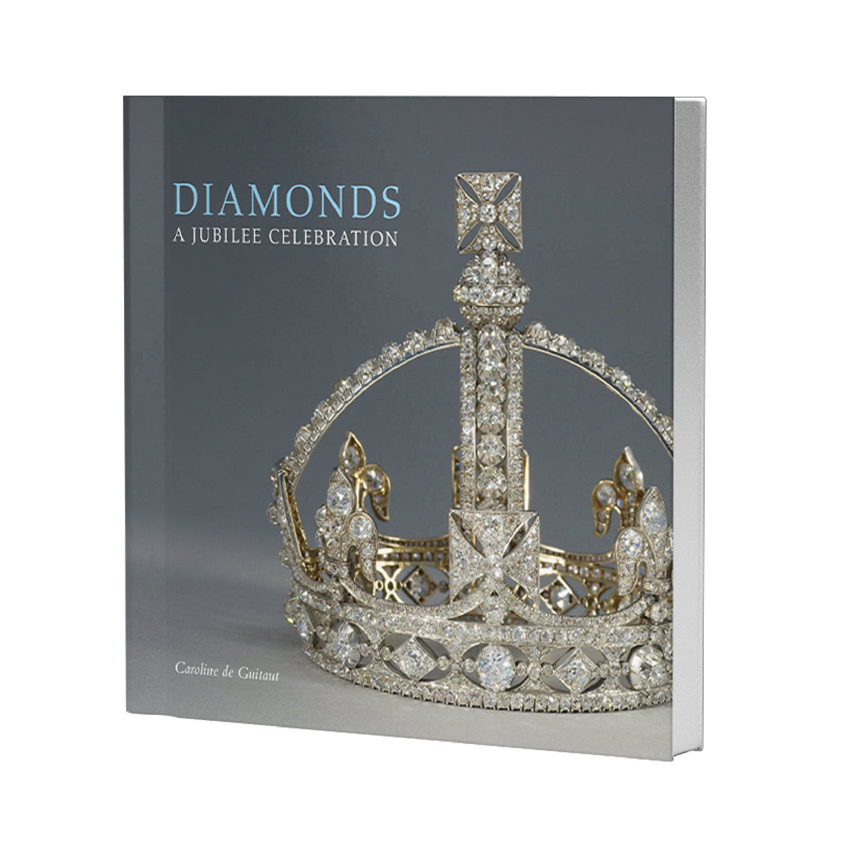 Diamonds: A Jubilee Celebration hardback book by Caroline de Guitaut, royal diamond jewellery illustrated, 120 pages