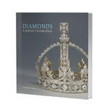 Diamonds: A Jubilee Celebration hardback book by Caroline de Guitaut, royal diamond jewellery illustrated, 120 pages