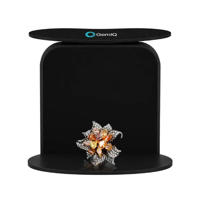 GemIQ GemLightbox Mini Eclipse black jewellery photography backdrop accessory