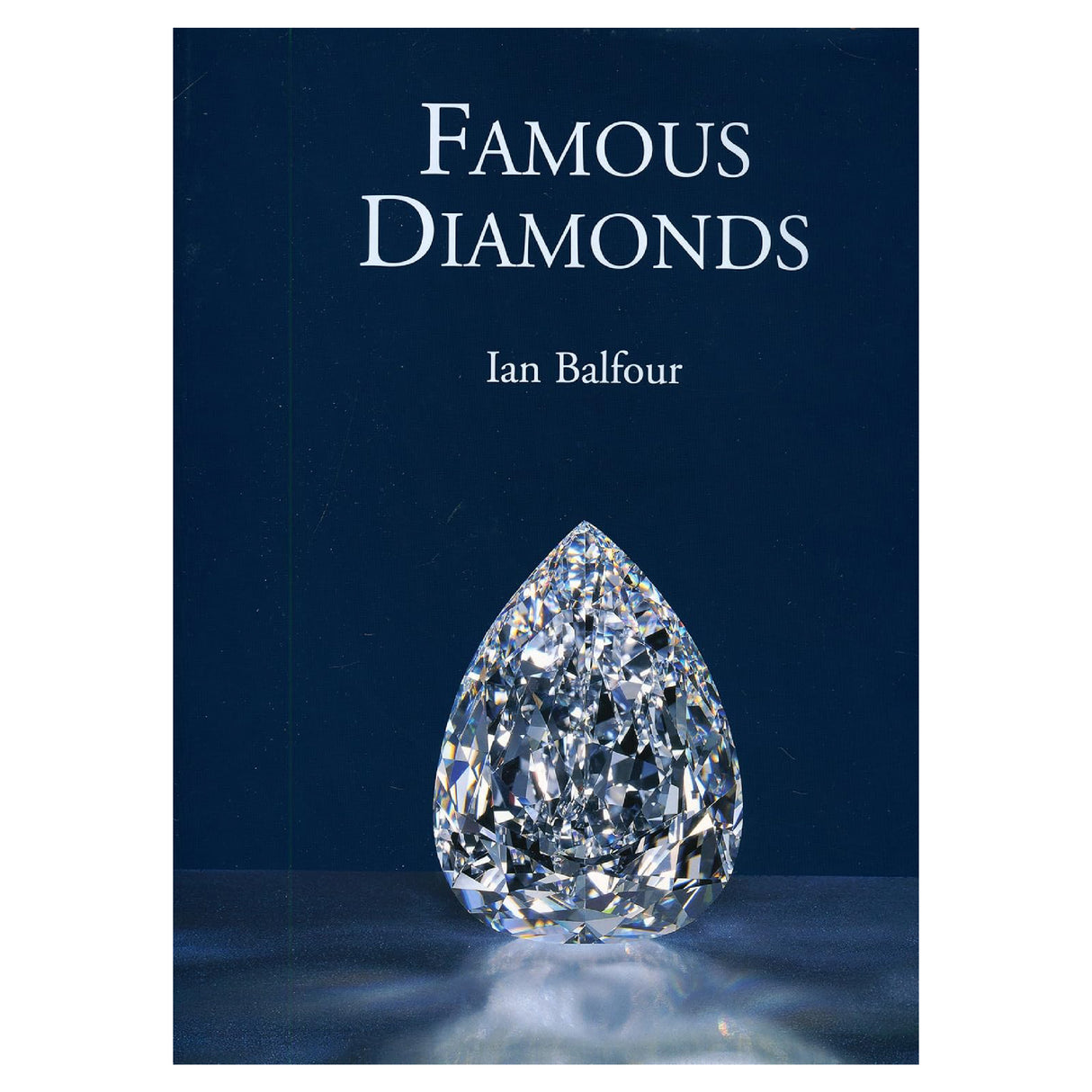 Second-hand hardcover book “Famous Diamonds” by Ian Balfour, 330 pages, perfect condition