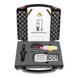 Barscreensensor tool set with a case on a white background