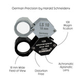 Harald Schneider LS10 10x professional diamond loupe
