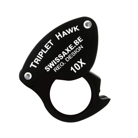 SwissAxe Triplet Hawk 10x professional jeweller's loupe with ED optical glass