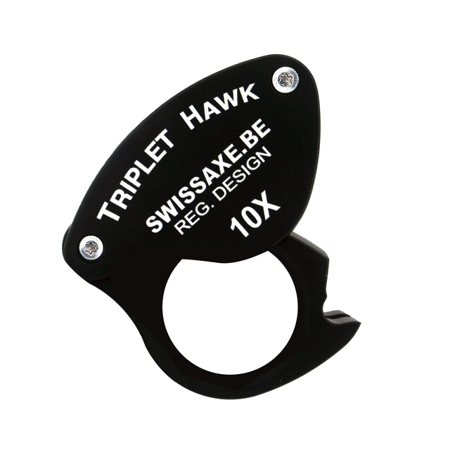 SwissAxe Triplet Hawk 10x professional jeweller's loupe with ED optical glass