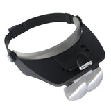 hands free magnifying visor for crafts sewing embroidery and model building