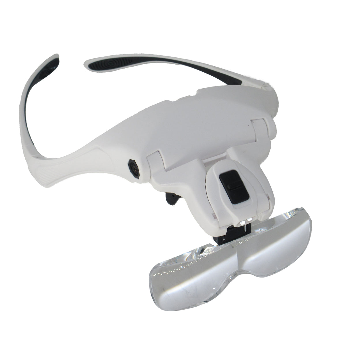 professional head mounted magnifier visor for electronics repair and precision work