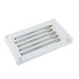 Mohs hardness test kit 5 to 9 for gemstones and minerals