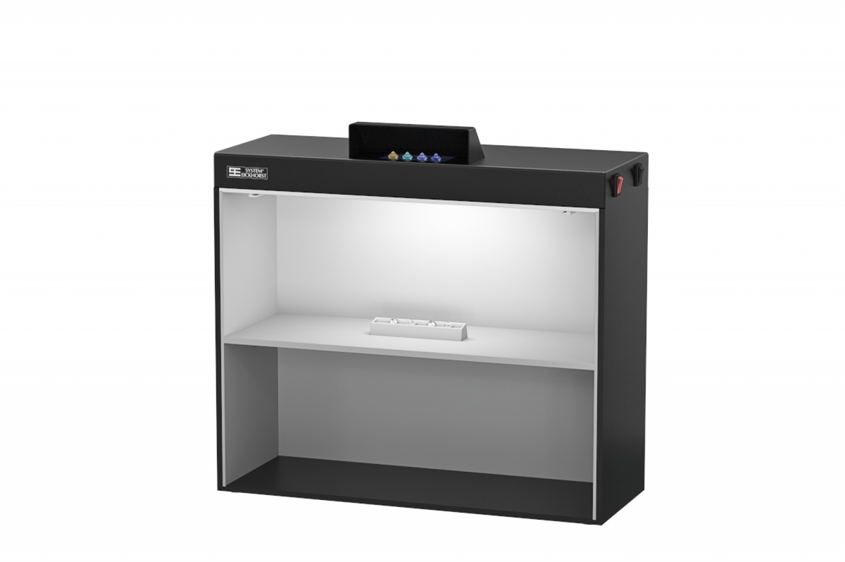 Grading Box Diamond DIALITE MasterGrader Colour Grading Cabinet for Diamonds & Gemstones ...
