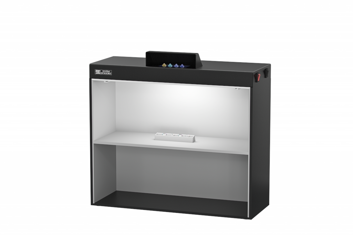 DIALITE MasterGrader diamond colour grading cabinet with standardized lighting