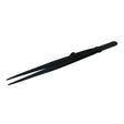 Favorite black Swiss made diamond lock tweezers 16cm