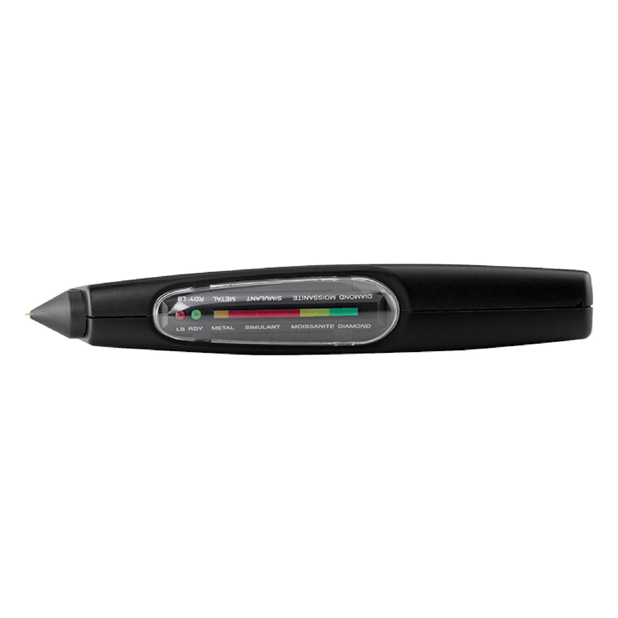PMuT III gemstone tester with LED display and probe tip