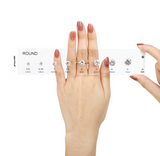 diamond selector kit for jewelers with cubic zirconia stones
