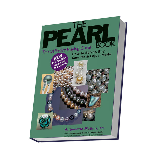 Pearls Buying Guide by Antoinette Matlins hardcover pearl identification and buying reference book