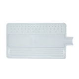 White diamond sorting tray for gemstone grading and handling