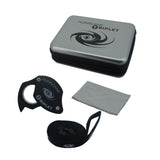 Professional diamond grading loupe with 10x magnification and 22mm lens