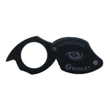 Professional 10x gemstone loupe with three-lens triplet optics