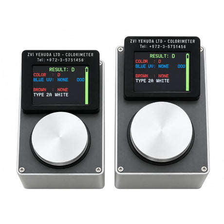 ZVI Yehuda rough diamond colorimeter F-50 and F-1000 models