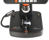 GEMAX Pro II-XL microscope photographing gemstones, digital microscope with HD screen for jewelry inspection close up