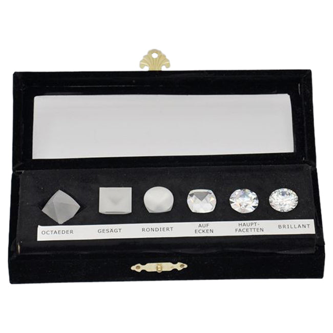 CZ Stone Set "from rough to polished"